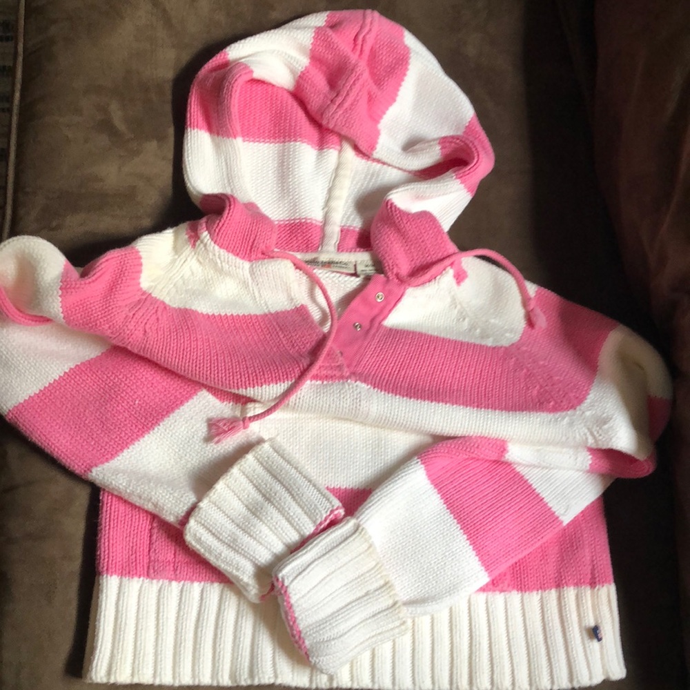 Polo hooded sweater: heavy